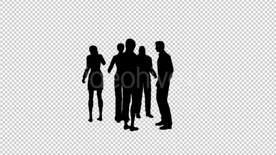 Group Silhouette Videohive 19449051 Motion Graphics Image 9