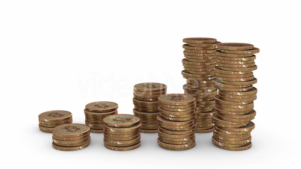 Growing and Falling Piles of Coins Videohive 21447617 Motion Graphics Image 2