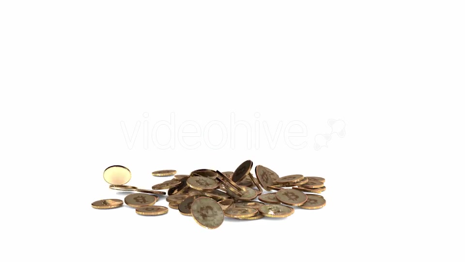Growing and Falling Piles of Coins Videohive 21447617 Motion Graphics Image 7