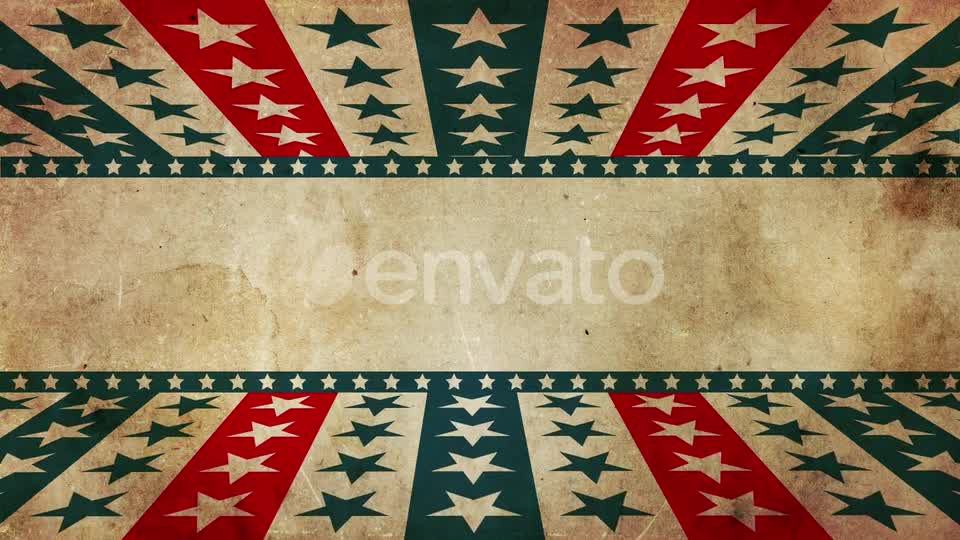 Grunge Patriotic Stars And Stripes Hd Videohive 23884761 Motion Graphics Image 1
