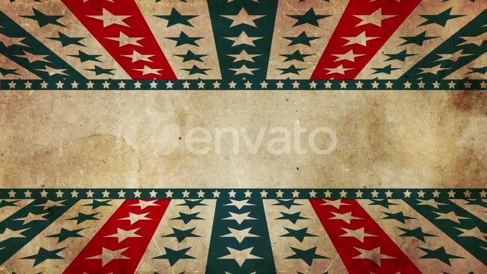 Grunge Patriotic Stars And Stripes Hd Videohive 23884761 Motion Graphics Image 2