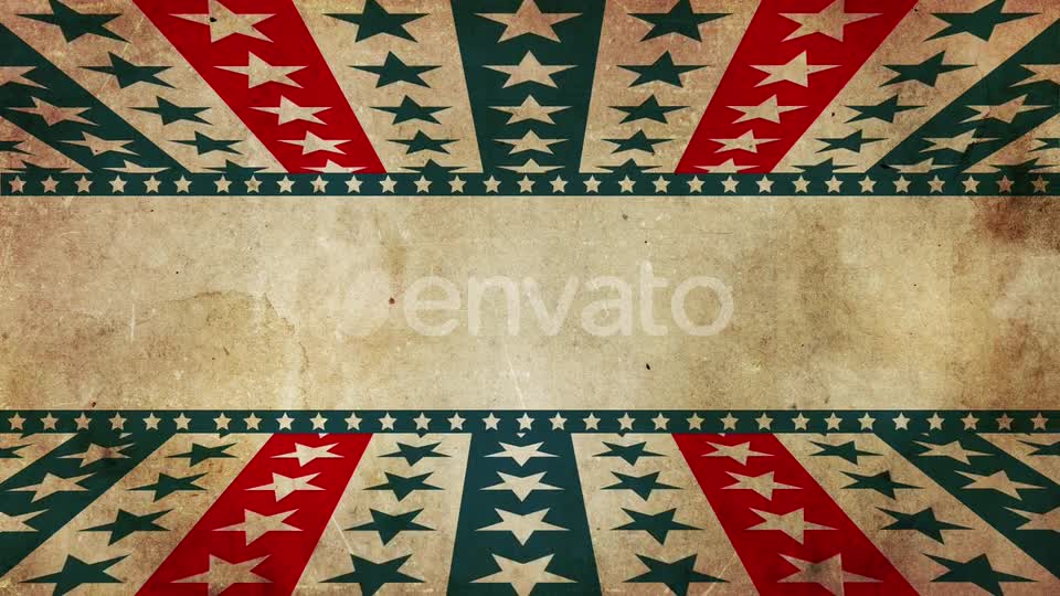 Grunge Patriotic Stars And Stripes Hd Videohive 23884761 Motion Graphics Image 7