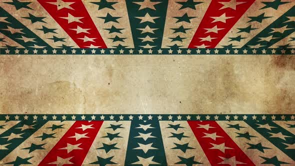 Grunge Patriotic Stars And Stripes Hd - Videohive 23884761 Download