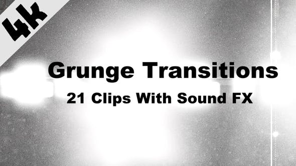Grunge Transitions - Videohive 22388652 Download