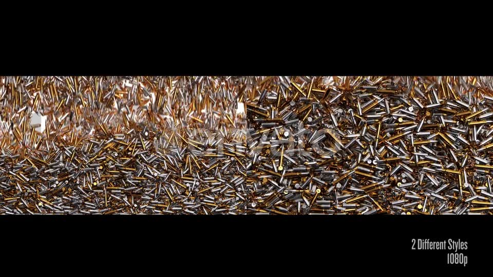 Gun Bullets Fill Screen Overlay Videohive 24718364 Motion Graphics Image 2
