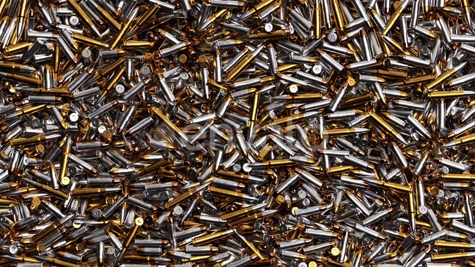 Gun Bullets Fill Screen Overlay Videohive 24718364 Motion Graphics Image 6