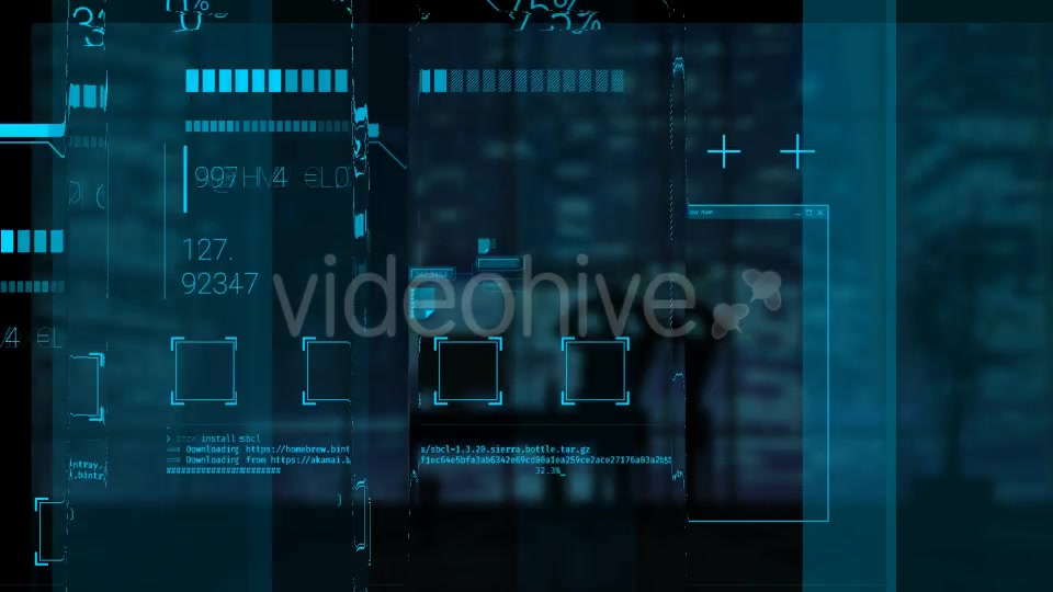 Hacker Textures And Elements Of Code Videohive 20729885 Motion Graphics Image 10
