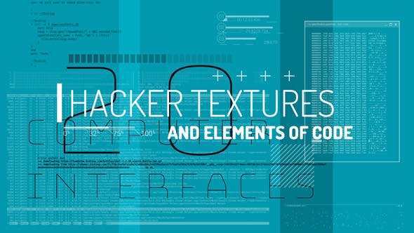 Hacker Textures And Elements Of Code - 20729885 Videohive Download