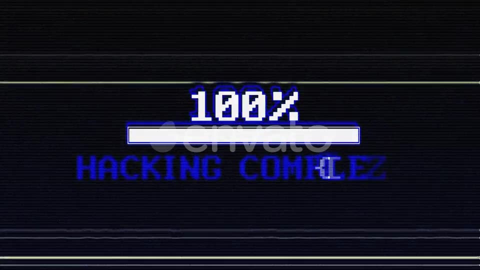 Hacking Complete Console Text with Loading Bar Videohive 23367854 Motion Graphics Image 3