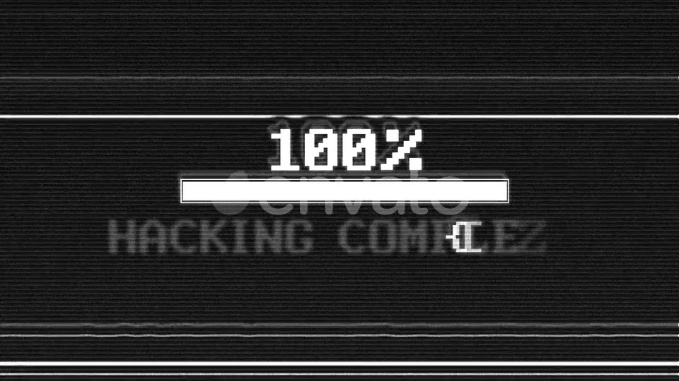 Hacking Complete Console Text with Loading Bar Videohive 23367854 Motion Graphics Image 8