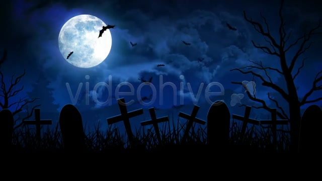 Halloween Cemetery Videohive 5794682 Motion Graphics Image 9