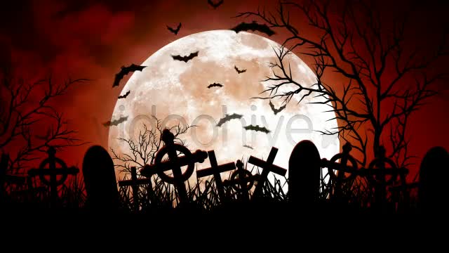 Halloween Cemetery II Videohive 5794683 Motion Graphics Image 1