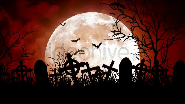 Halloween Cemetery II Videohive 5794683 Motion Graphics Image 2