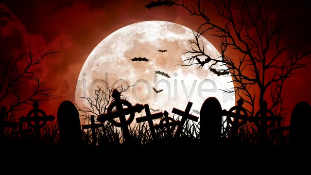 Halloween Cemetery II Videohive 5794683 Motion Graphics Image 3