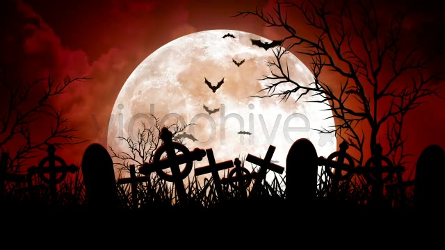 Halloween Cemetery II Videohive 5794683 Motion Graphics Image 5