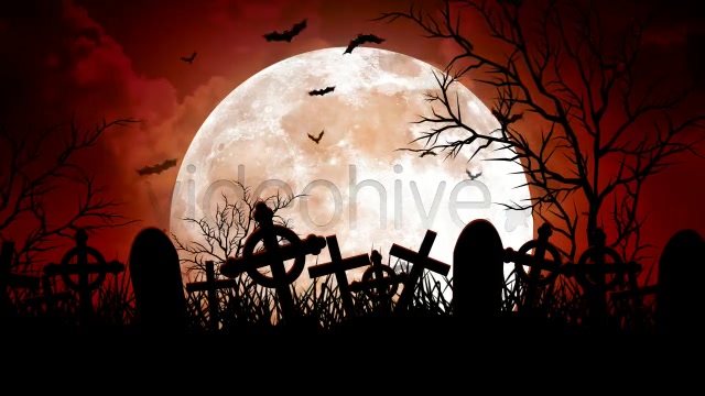 Halloween Cemetery II Videohive 5794683 Motion Graphics Image 7