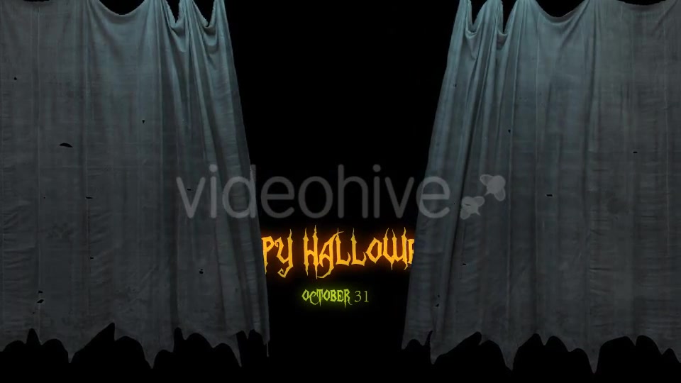 Halloween Curtain Videohive 13217789 Motion Graphics Image 7