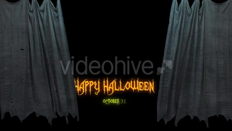 Halloween Curtain Videohive 13217789 Motion Graphics Image 8