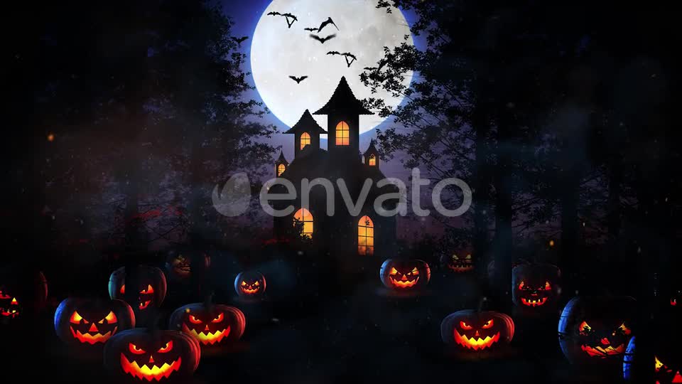 Halloween Forest Videohive 24866232 Motion Graphics Image 1