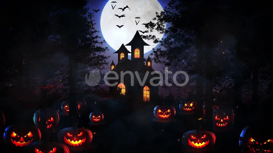 Halloween Forest Videohive 24866232 Motion Graphics Image 2