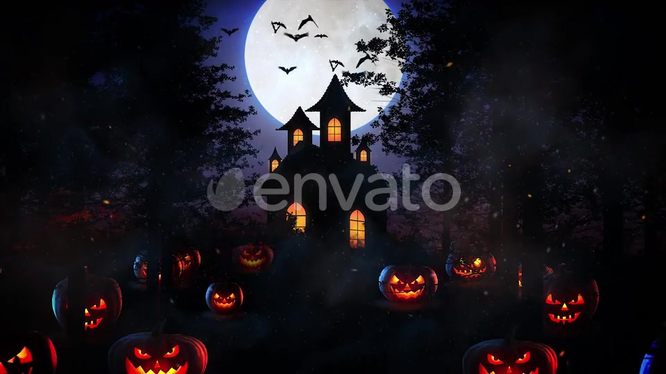 Halloween Forest Videohive 24866232 Motion Graphics Image 3