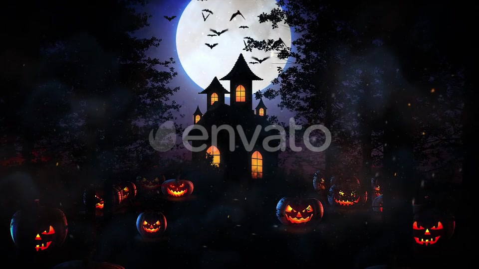 Halloween Forest Videohive 24866232 Motion Graphics Image 4