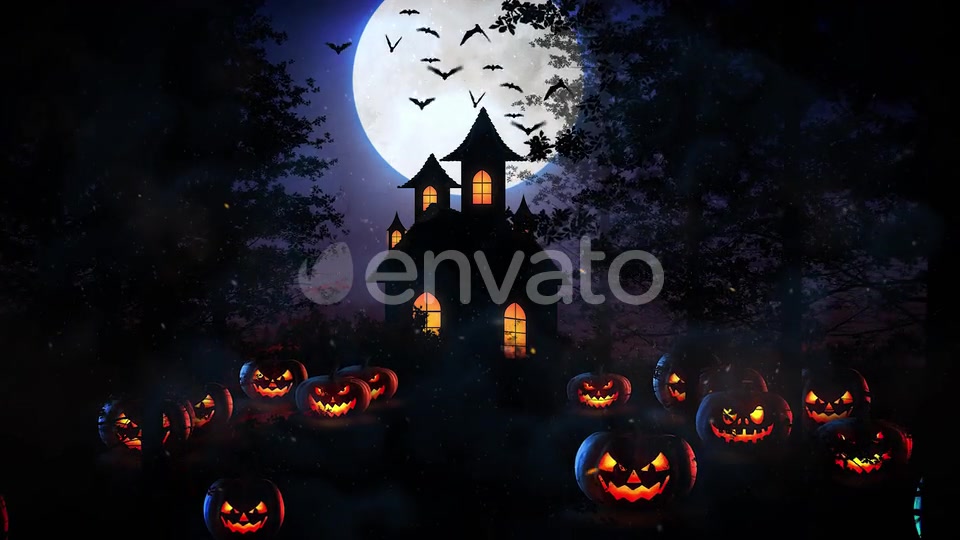 Halloween Forest Videohive 24866232 Motion Graphics Image 6