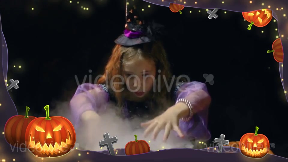 Halloween Frame 2 Pack Videohive 20769384 Motion Graphics Image 4
