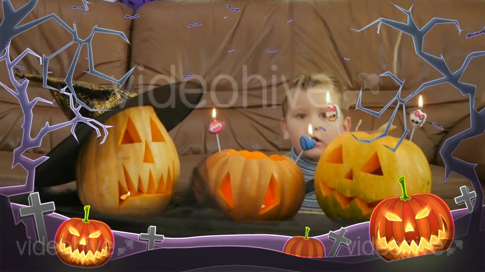 Halloween Frame 2 Pack Videohive 20769384 Motion Graphics Image 6