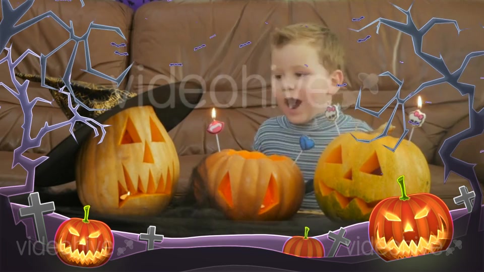 Halloween Frame 2 Pack Videohive 20769384 Motion Graphics Image 7