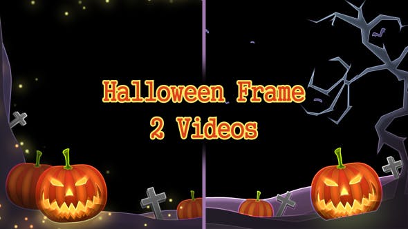 Halloween Frame 2 Pack - Download 20769384 Videohive