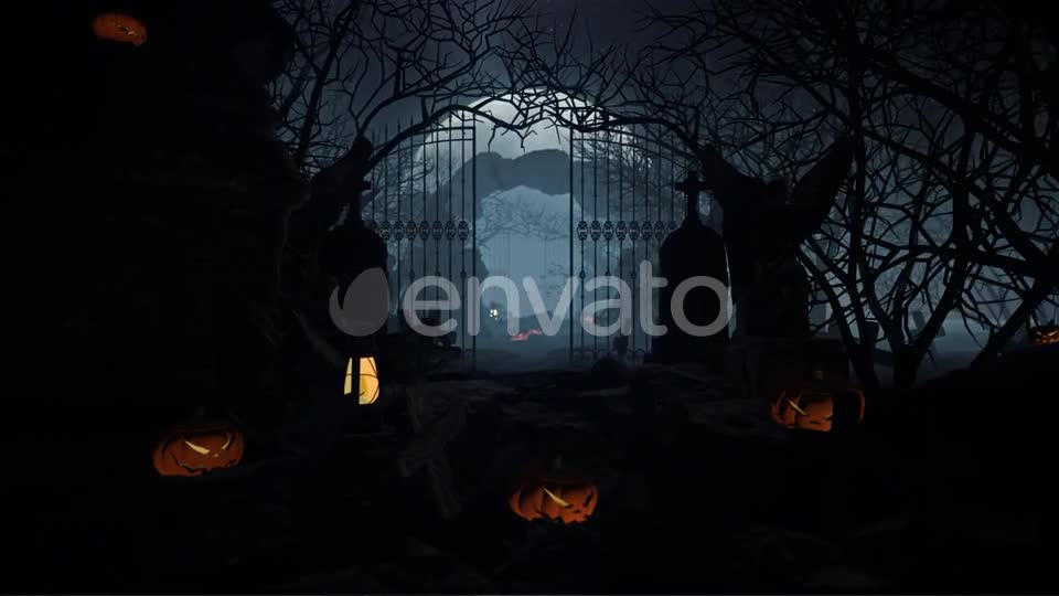Halloween Grave 04 HD Videohive 22760114 Motion Graphics Image 1