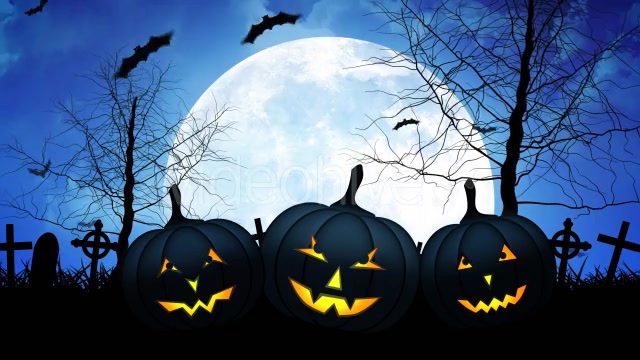 Halloween Night Backgrounds Pack Videohive 9190478 Motion Graphics Image 10