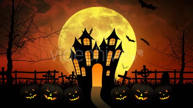 Halloween Night Backgrounds Pack Videohive 9190478 Motion Graphics Image 2