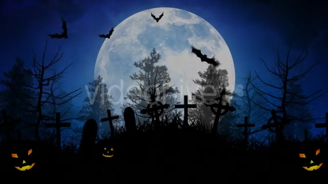 Halloween Night Backgrounds Pack Videohive 9190478 Motion Graphics Image 3