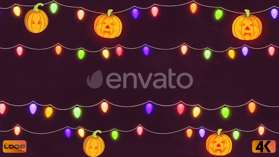 Halloween Pumpkin and Lights Videohive 24716006 Motion Graphics Image 4