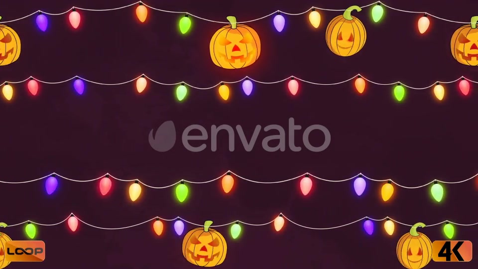 Halloween Pumpkin and Lights Videohive 24716006 Motion Graphics Image 5