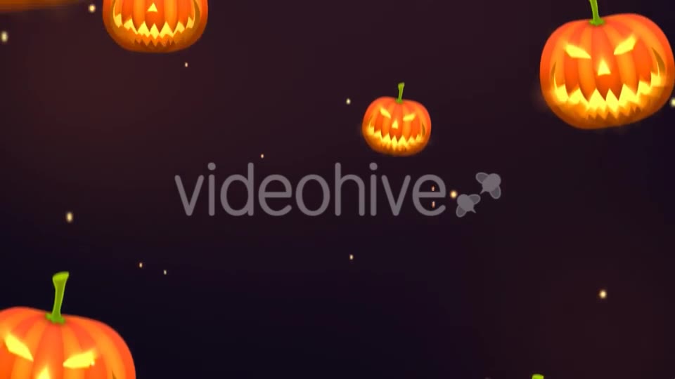 Halloween Pumpkin Background Videohive 20732951 Motion Graphics Image 2