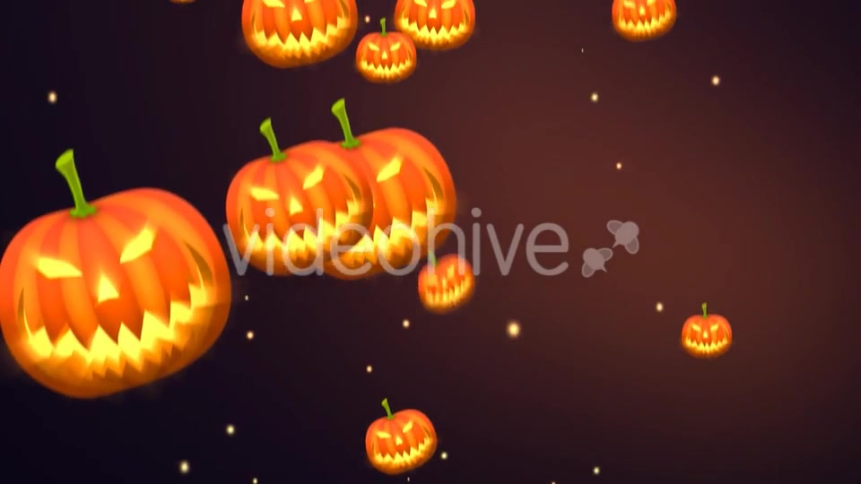 Halloween Pumpkin Background Videohive 20732951 Motion Graphics Image 7