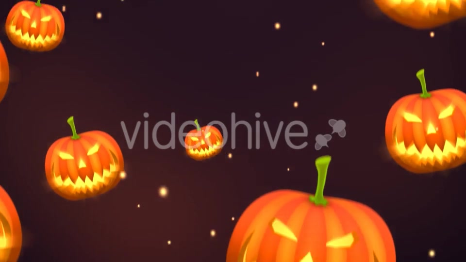 Halloween Pumpkin Background Videohive 20732951 Motion Graphics Image 9