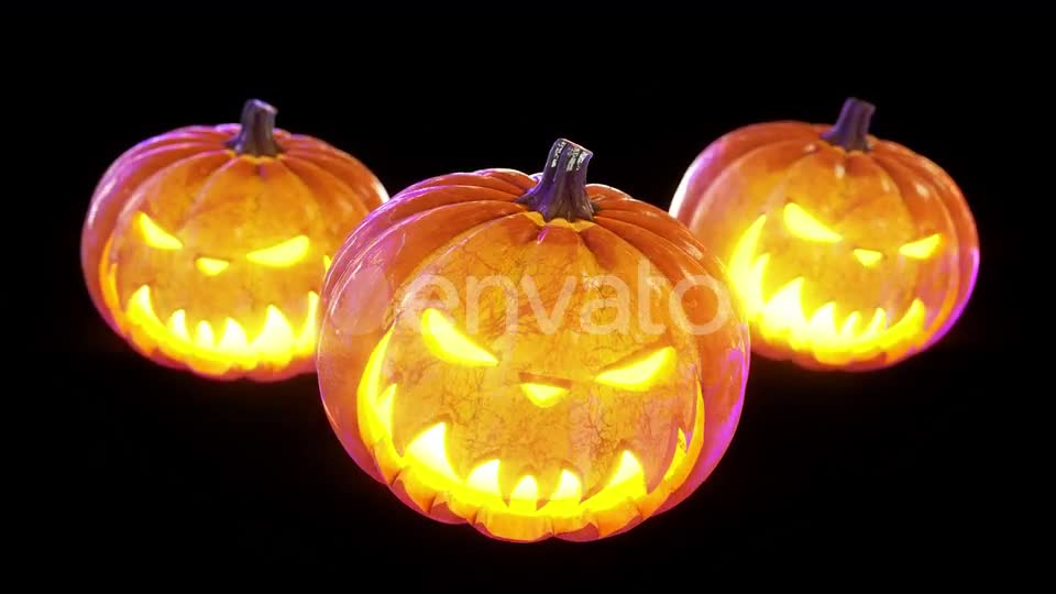 Halloween Pumpkin VJ Loop Videohive 24821463 Motion Graphics Image 1
