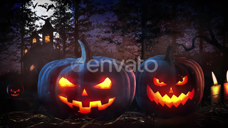 Halloween Pumpkins Videohive 24866235 Motion Graphics Image 2