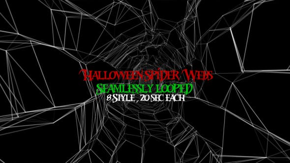 Halloween Spider Web Pack - 20687879 Download Videohive