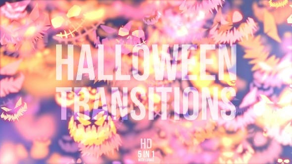Halloween Transitions - 22608857 Videohive Download