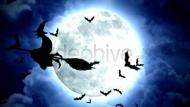 Halloween Witches Flying Videohive 5788663 Motion Graphics Image 1