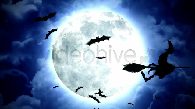 Halloween Witches Flying Videohive 5788663 Motion Graphics Image 3