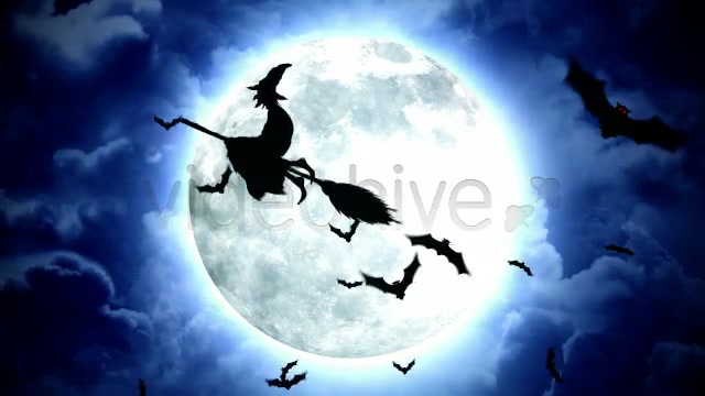 Halloween Witches Flying Videohive 5788663 Motion Graphics Image 4