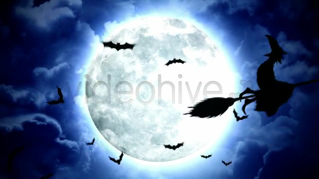 Halloween Witches Flying Videohive 5788663 Motion Graphics Image 6