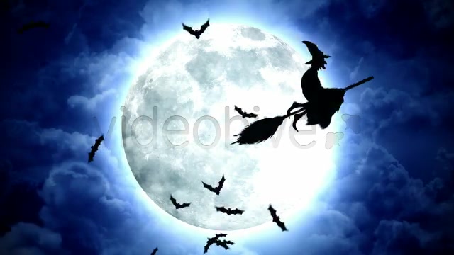 Halloween Witches Flying Videohive 5788663 Motion Graphics Image 9