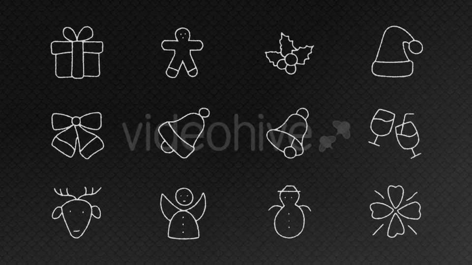 Hand Drawn Christmas Pack 1 Videohive 15700855 Motion Graphics Image 3